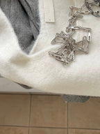 [sample] Silver metal bag