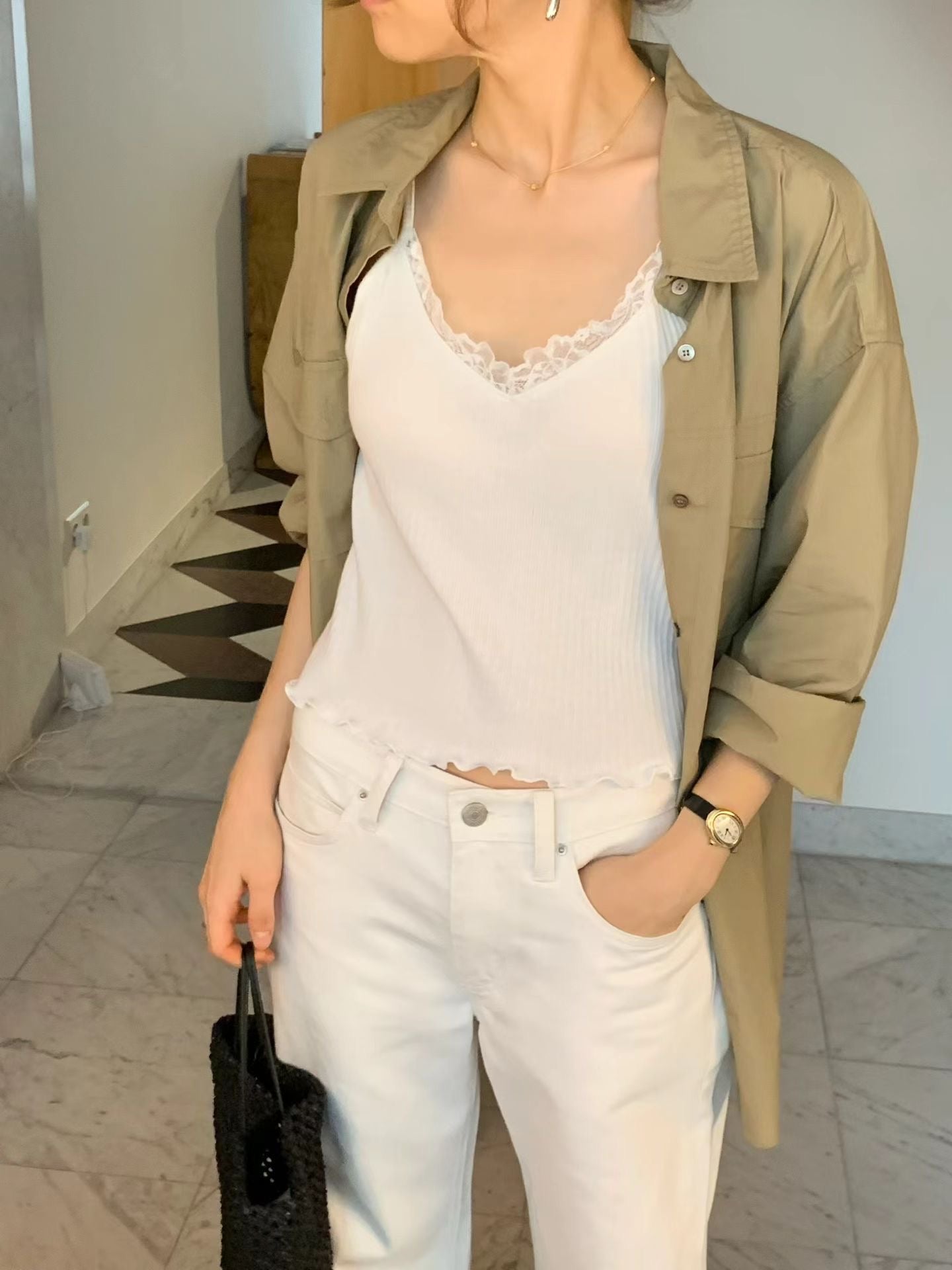 Jade pocket shirt