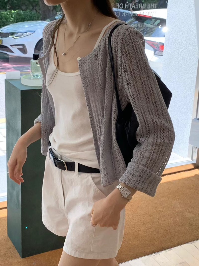 Sui crochet cardigan