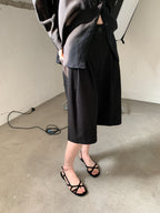 Nuance velvet line sandal