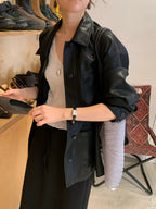 Mine leather jacket