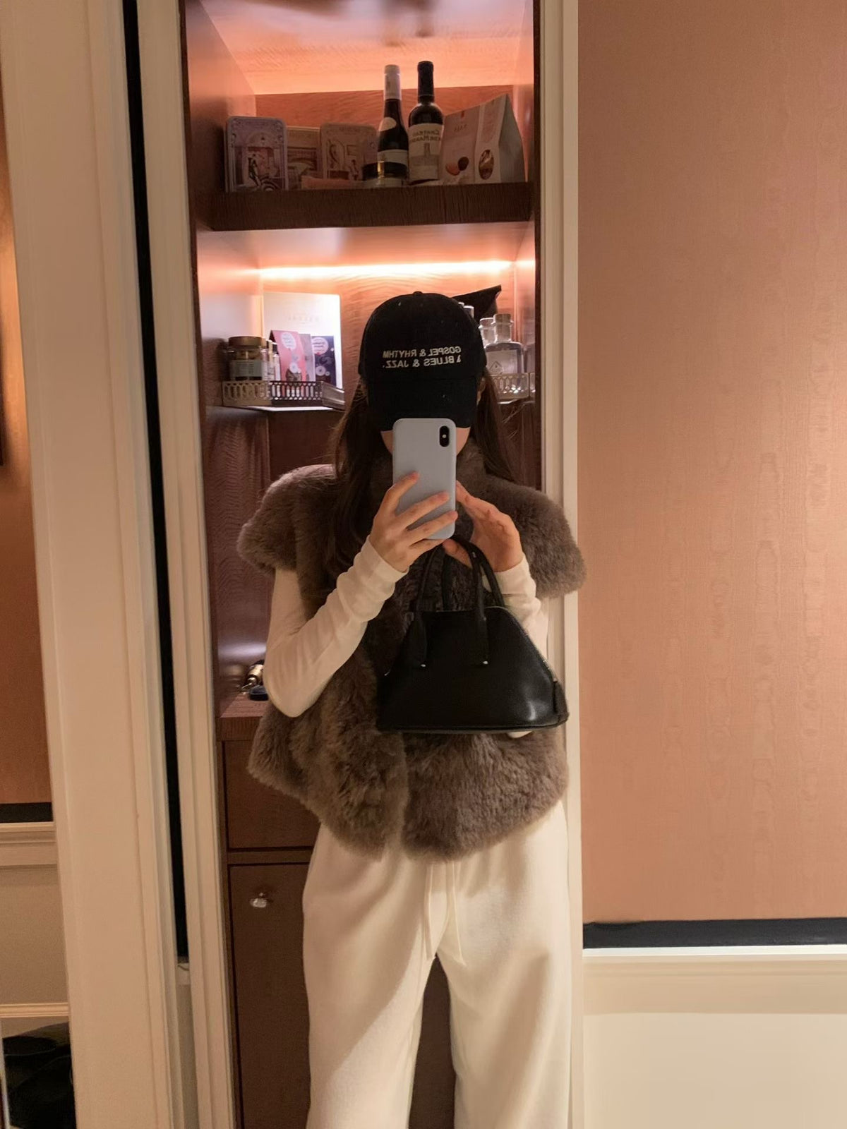 Rouve half fur jacket