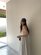 Embroidery lace pintuck onepiece