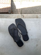 Braid beach sandal