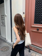 Low knit sleeveless