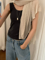 Pleats muffler
