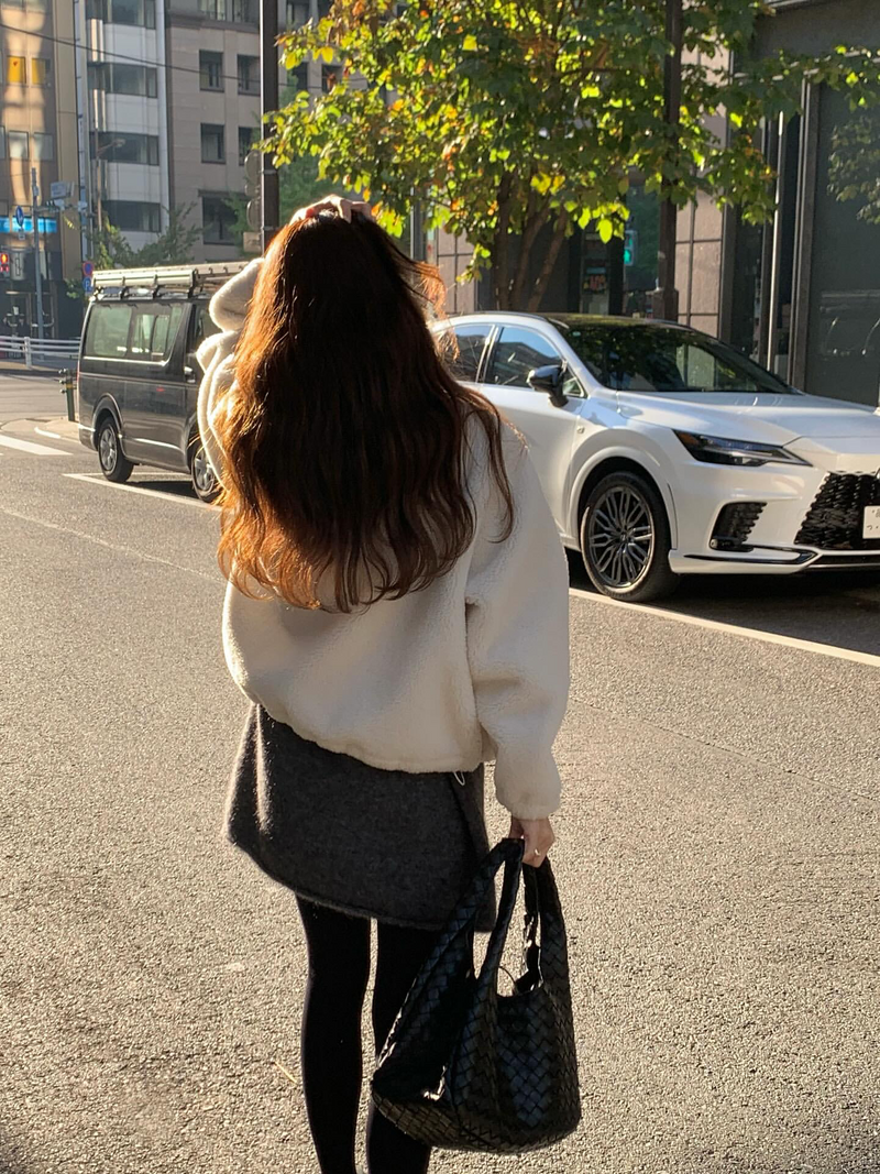 [sale] wool half onepiece (charcoal)