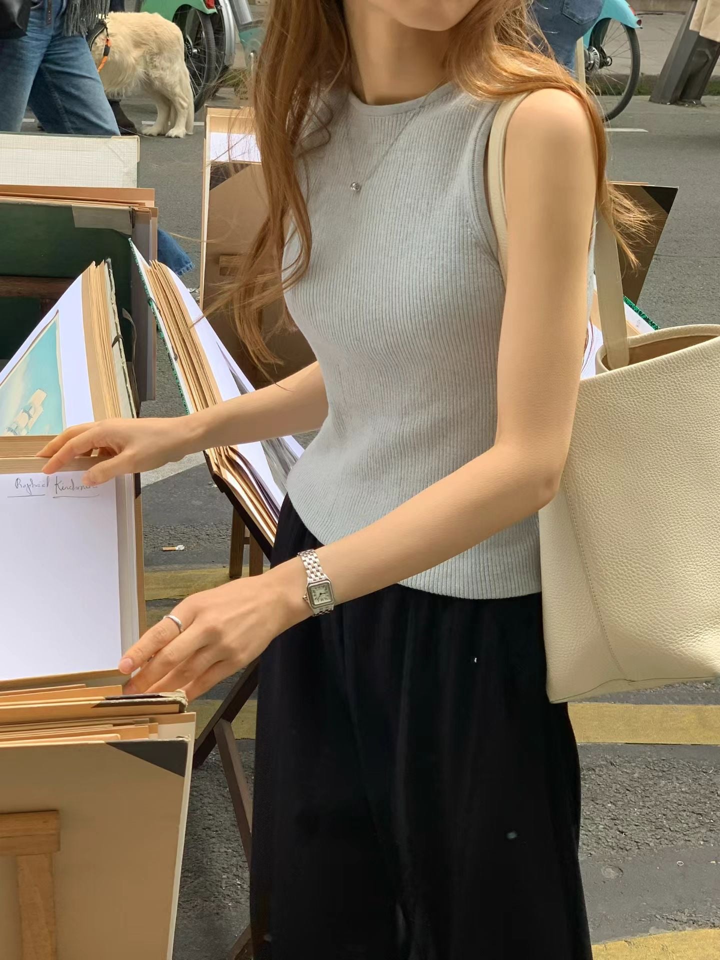 Maple banding pants