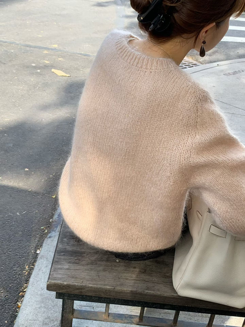 Wool two tuck pants