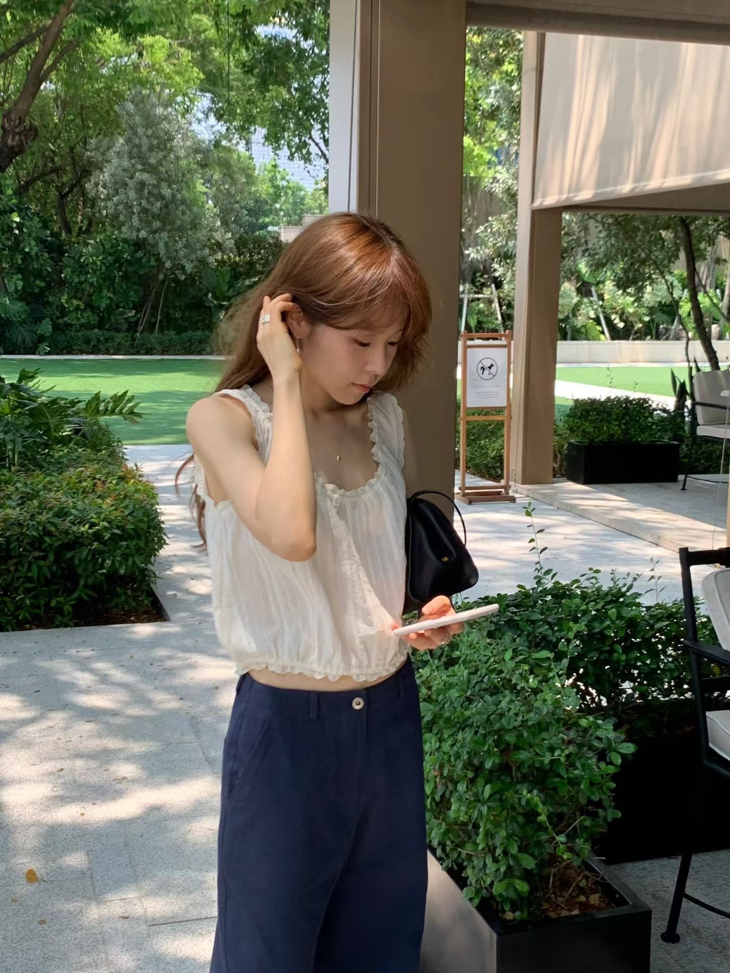 [Instock] Ollie lace blouse