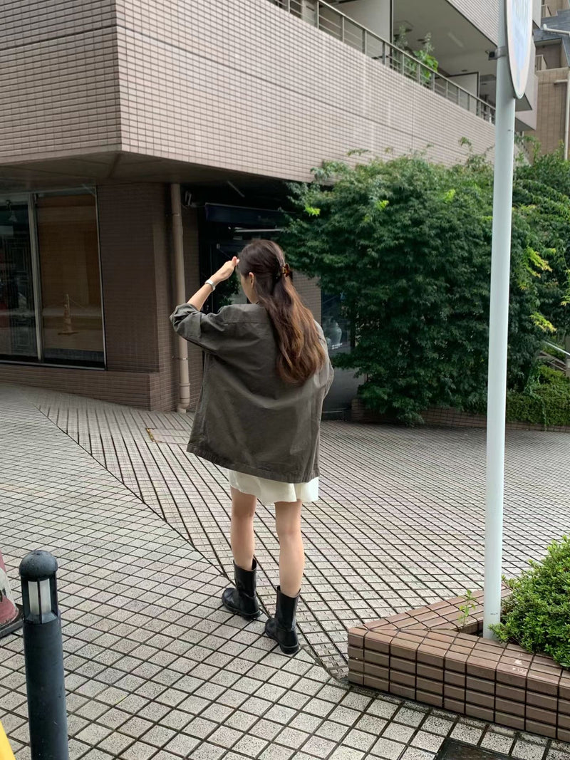 Lazy washing jacket