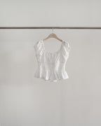 Ribbon smoke blouse