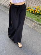 Airy maxi skirt