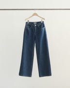 Log blue denim