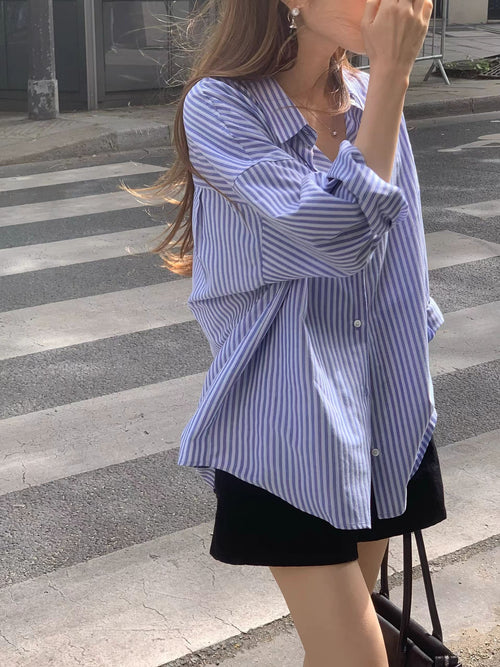 Boxy drop shirt
