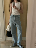 Low knit sleeveless