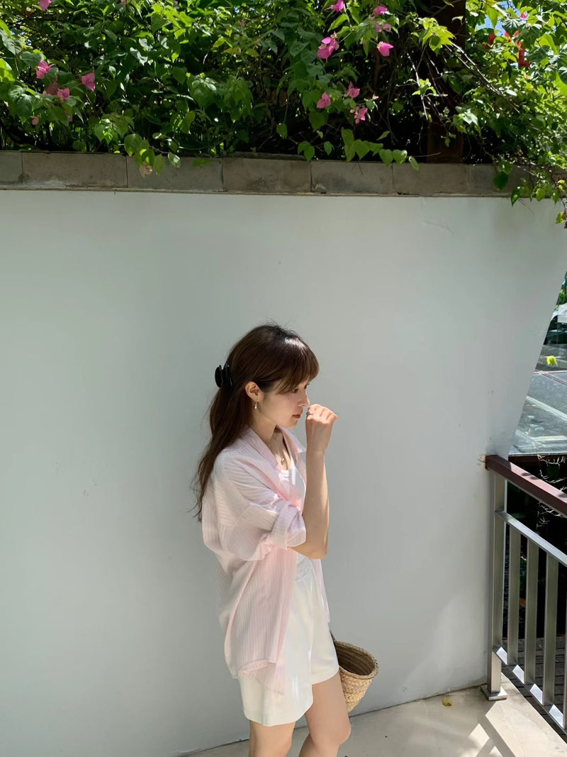 Boxy drop shirt