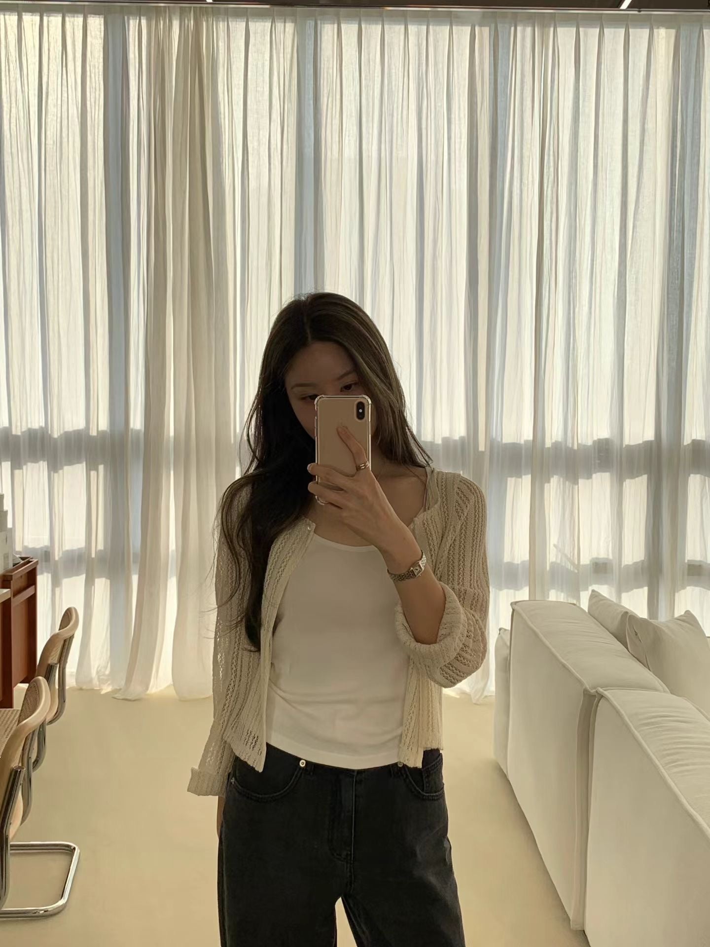Sui crochet cardigan