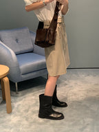 Row middle boots