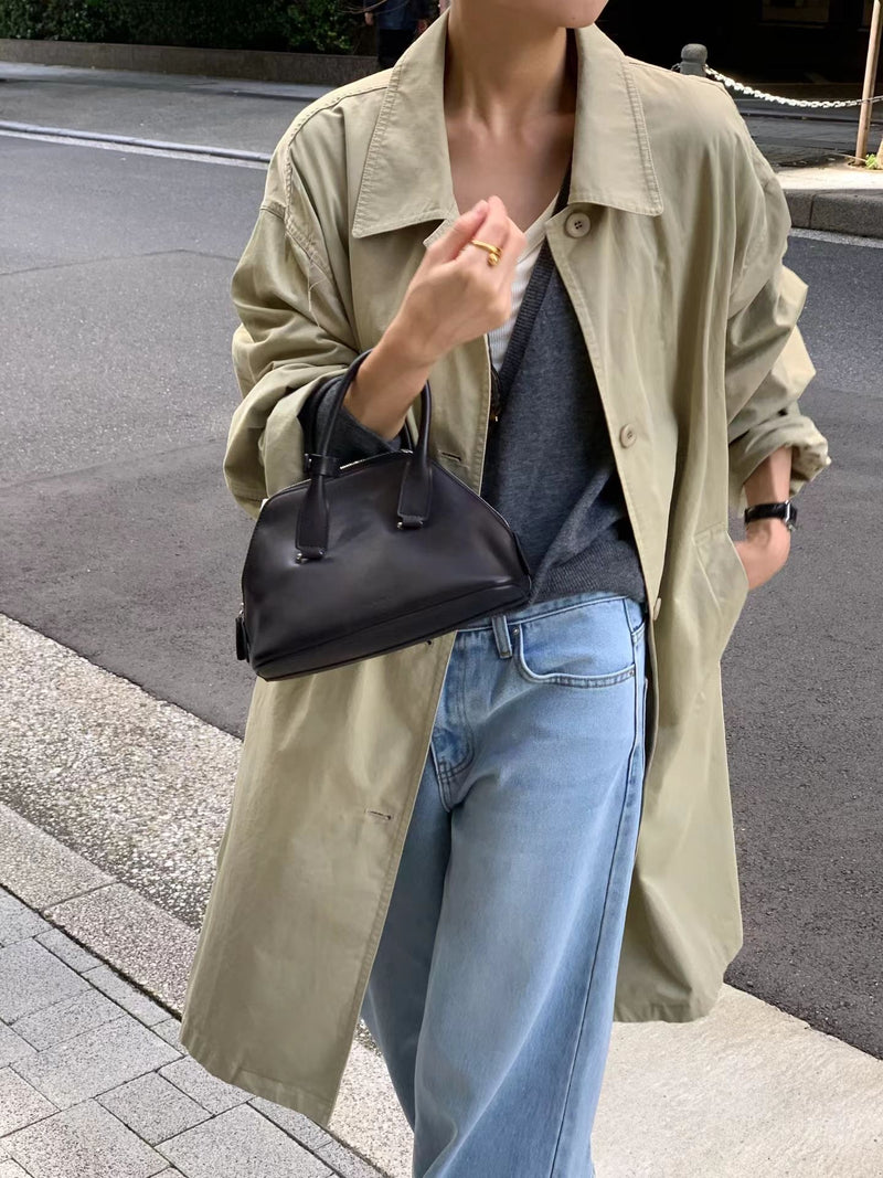 Vintage washing trench coat
