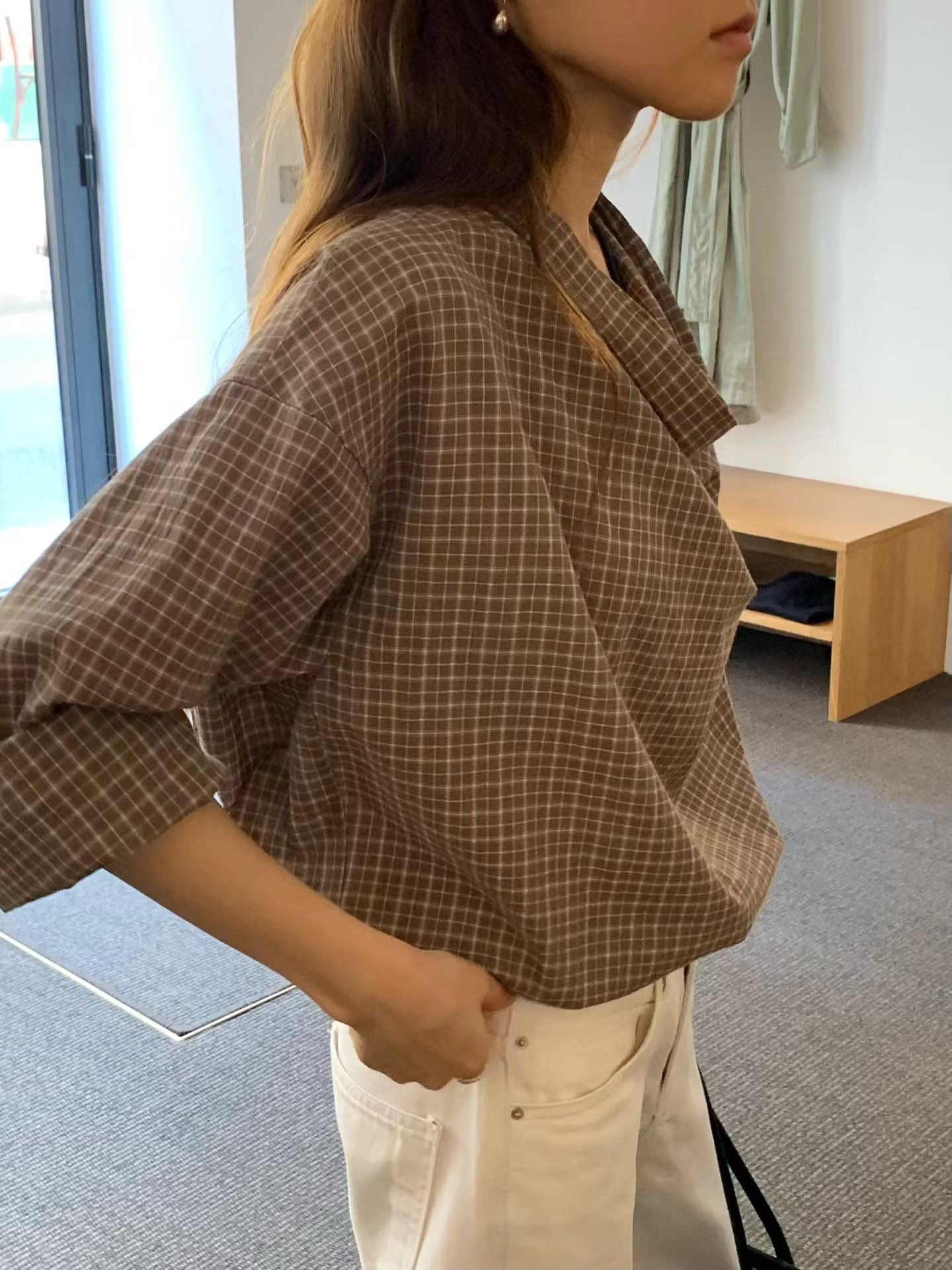 Caul neck blouse