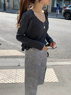 Grace jacquard skirt