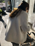 Handmade jane suri alpaca jacket