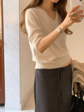 Mia half knit