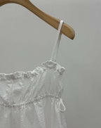 [sale] Ribbon shirring blouse