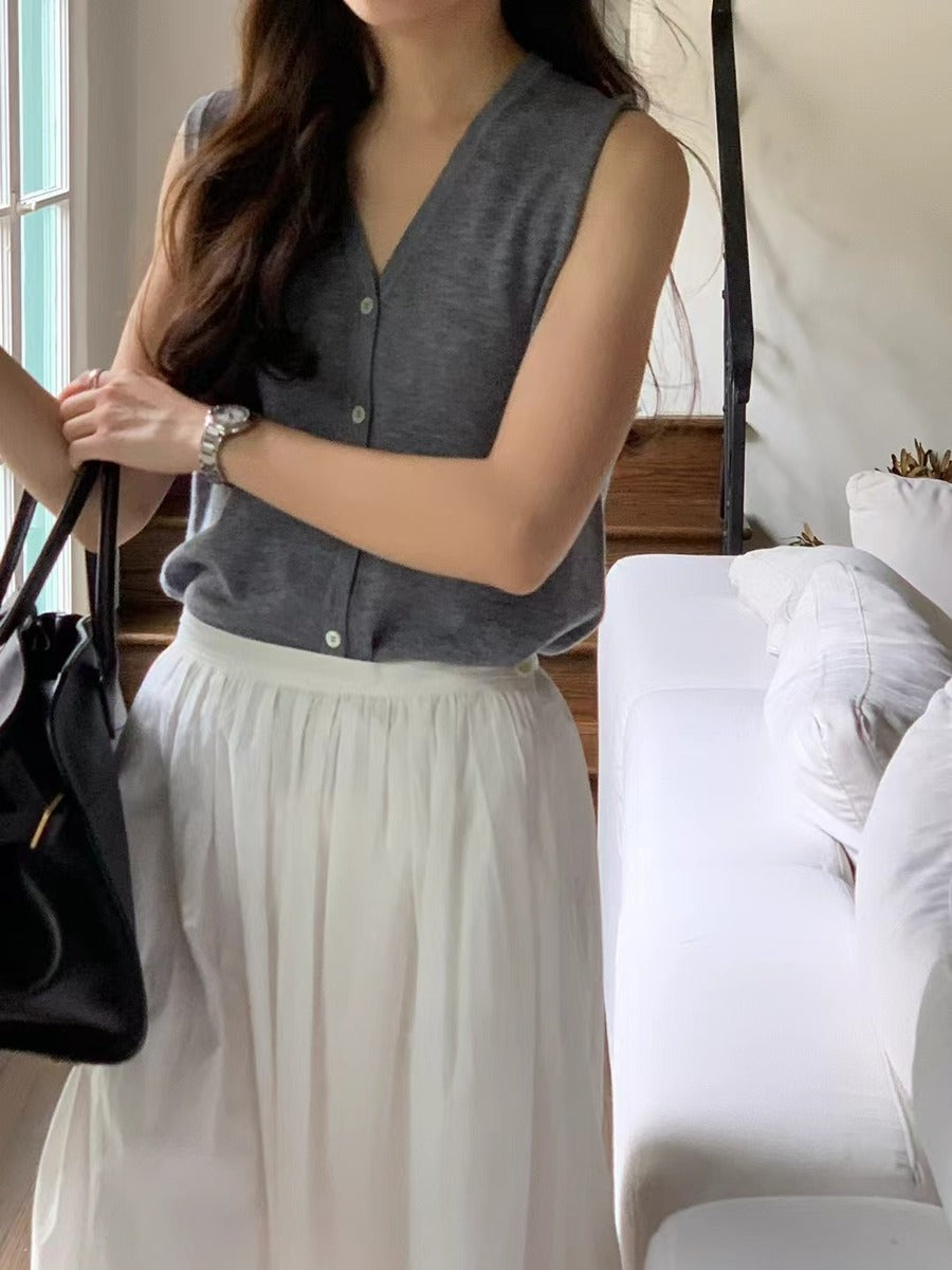 [sale] Blend knit vest