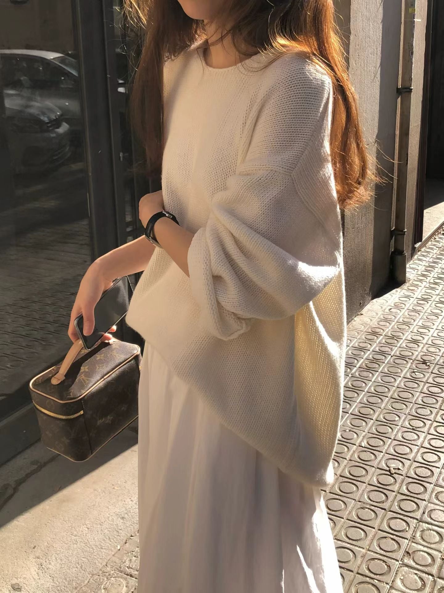[In stock] Noa wide knit / ivory