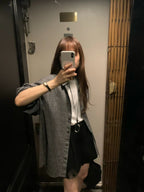 Marron check shirt