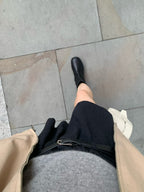 Bas hole banding pants