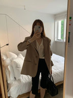 [sale] Acid boxy jacket (navy)