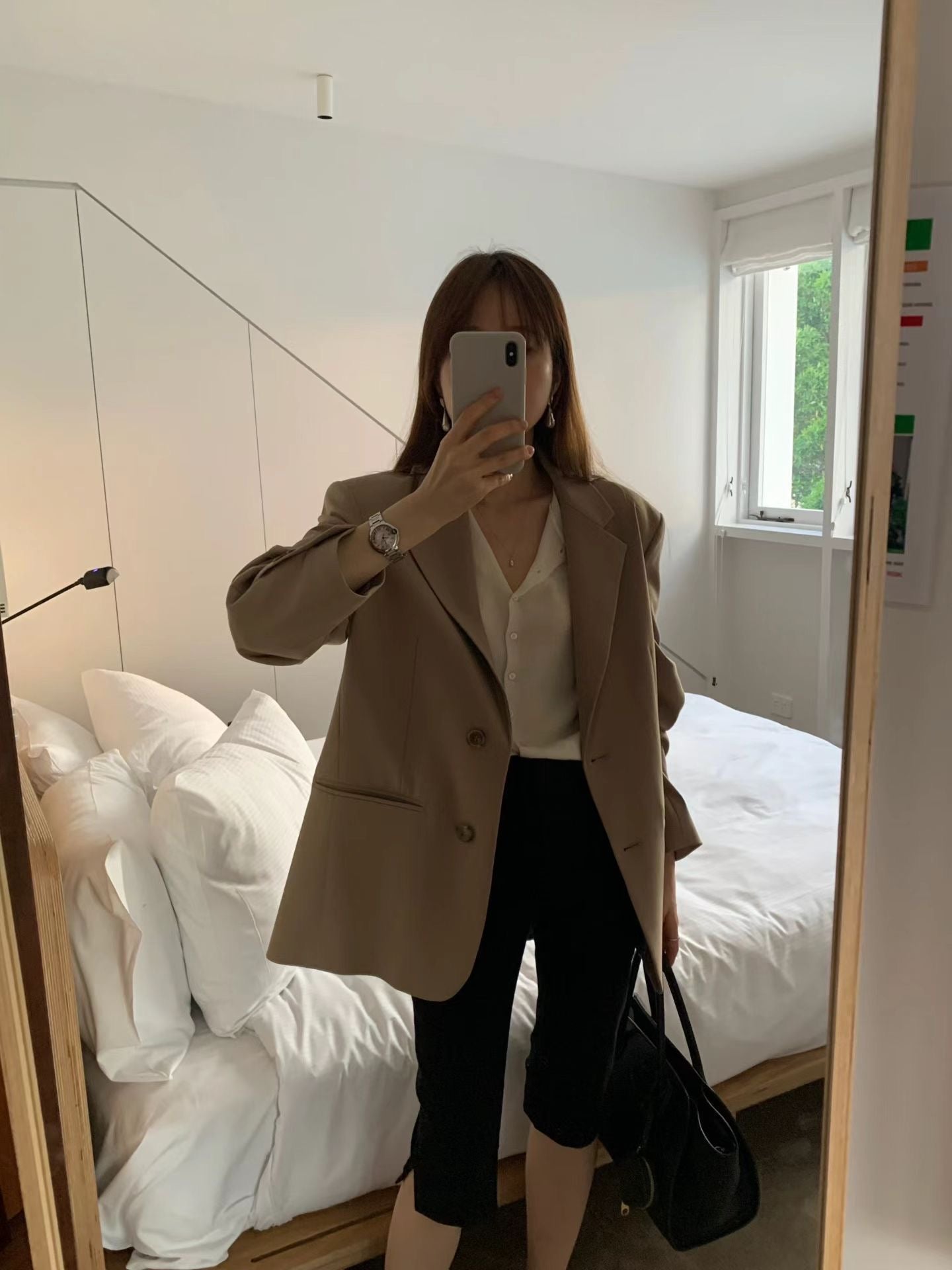 [sale] Acid boxy jacket (navy)