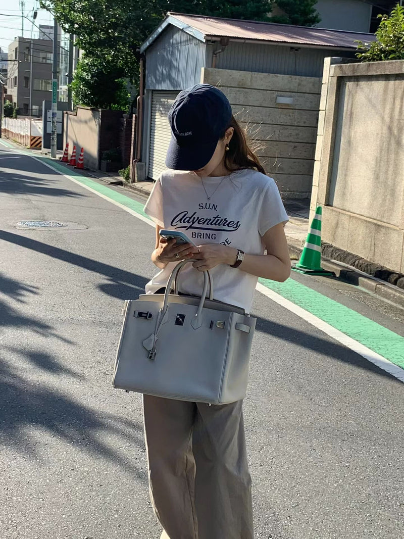 Sunset half tee