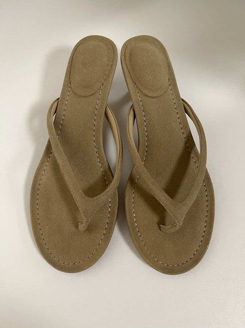 [sale] Velvet strap mule (24.5)