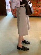 Formal crop shirt