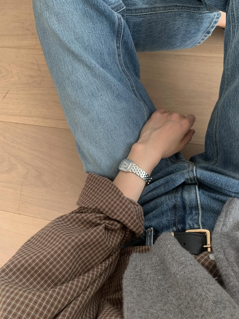 [sale] check shirt
