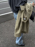 Vintage washing trench coat