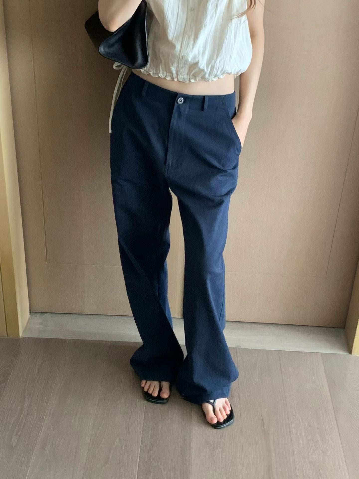 Bennet cotton washing pants