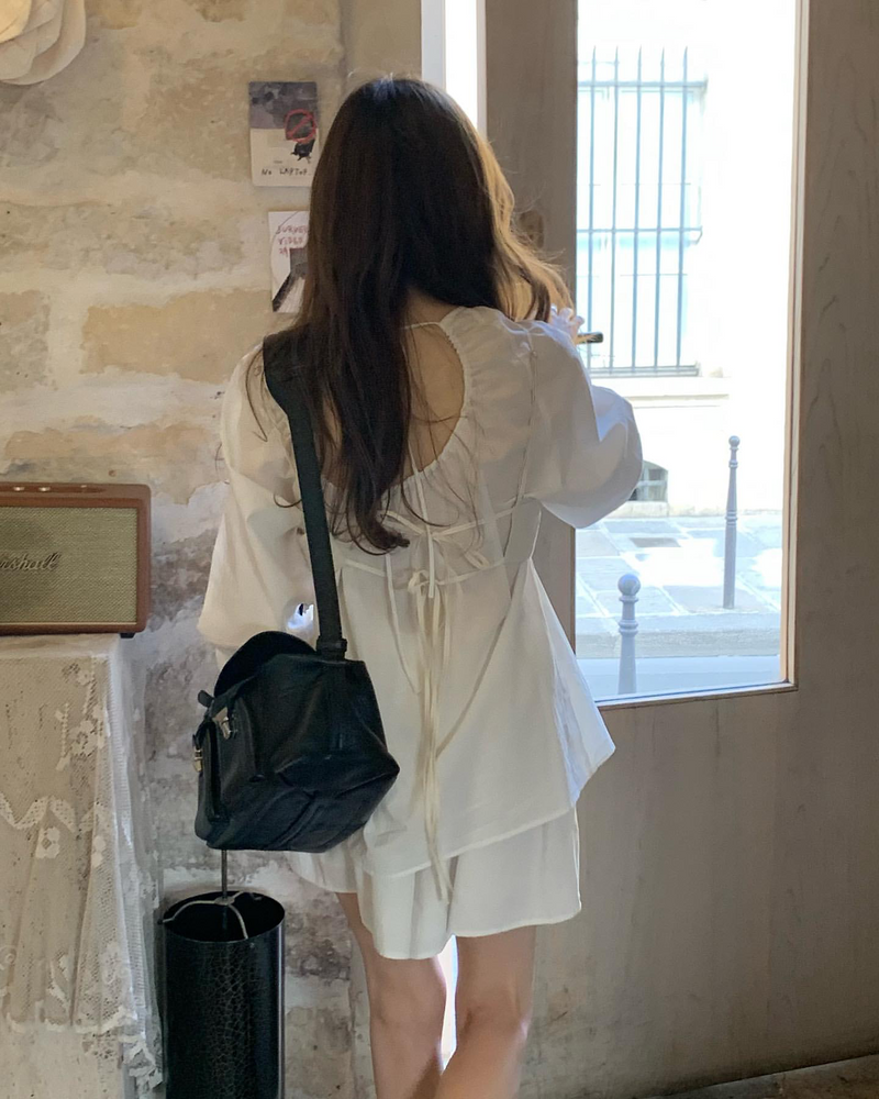 [sale] Mare ribbon blouse