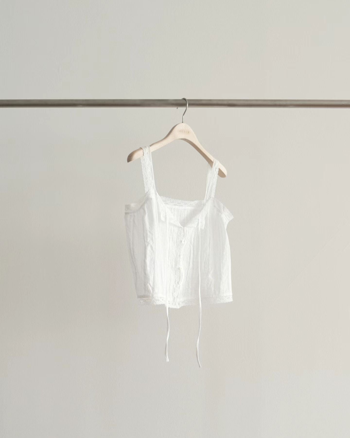 Open lace blouse
