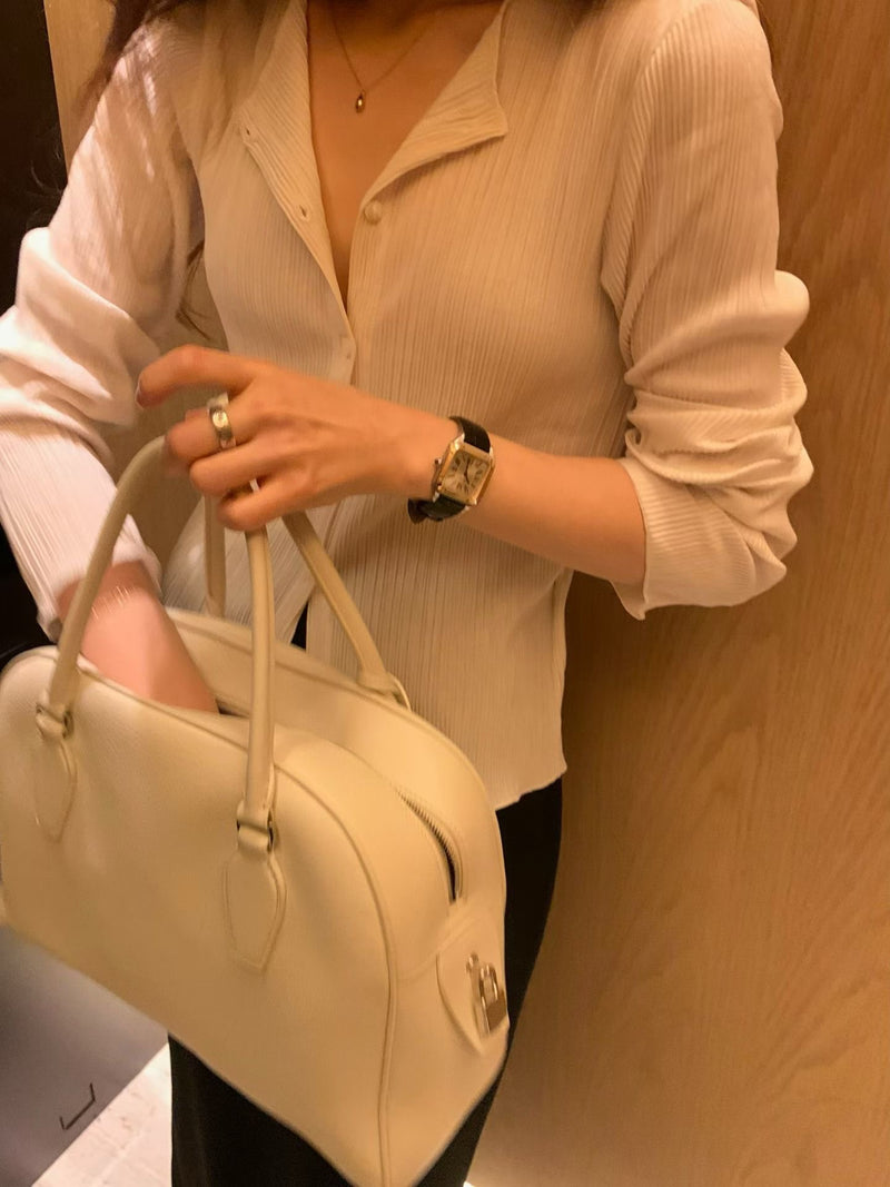 Simon pleats cardigan