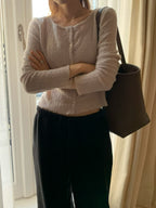 Fluffy cardigan