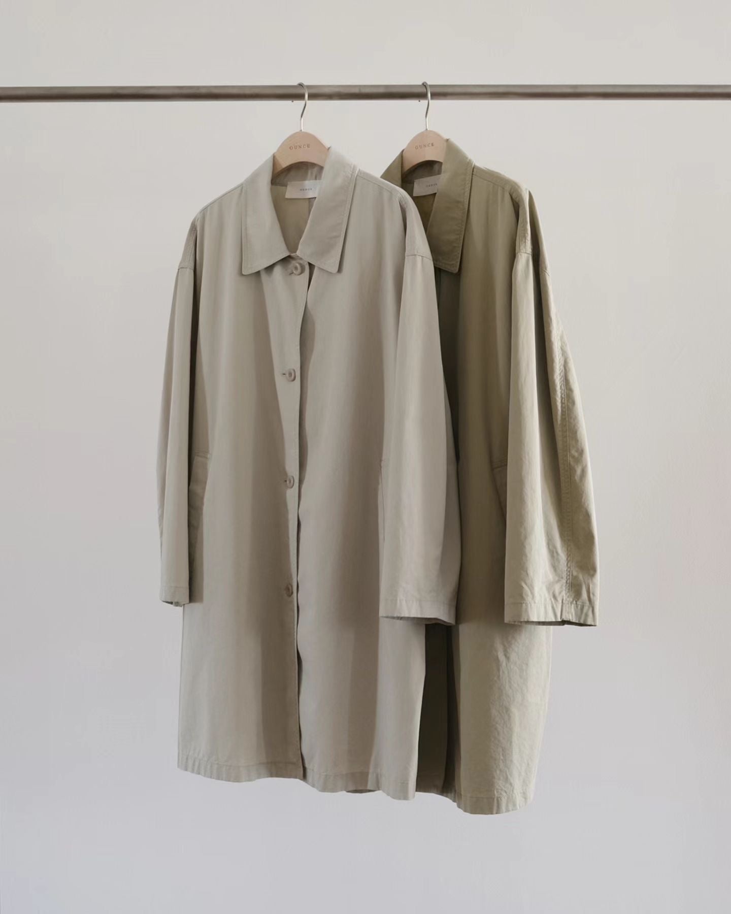 Vintage washing trench coat