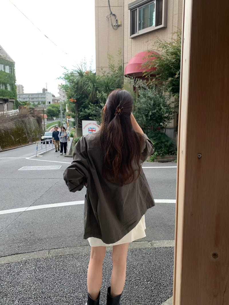 Lazy washing jacket