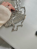 [sample] Silver metal bag