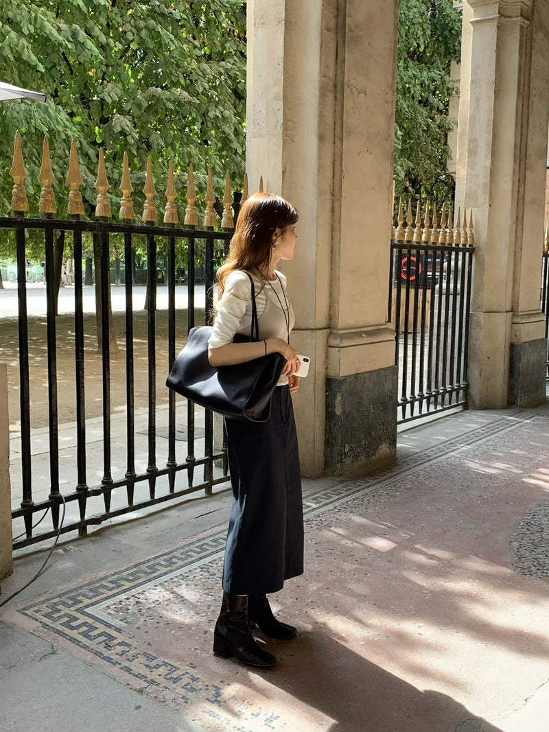 Washing midi skirt