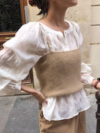 Angora bustier